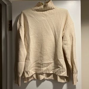 Everlane Cream Stroopwafel Sweater
